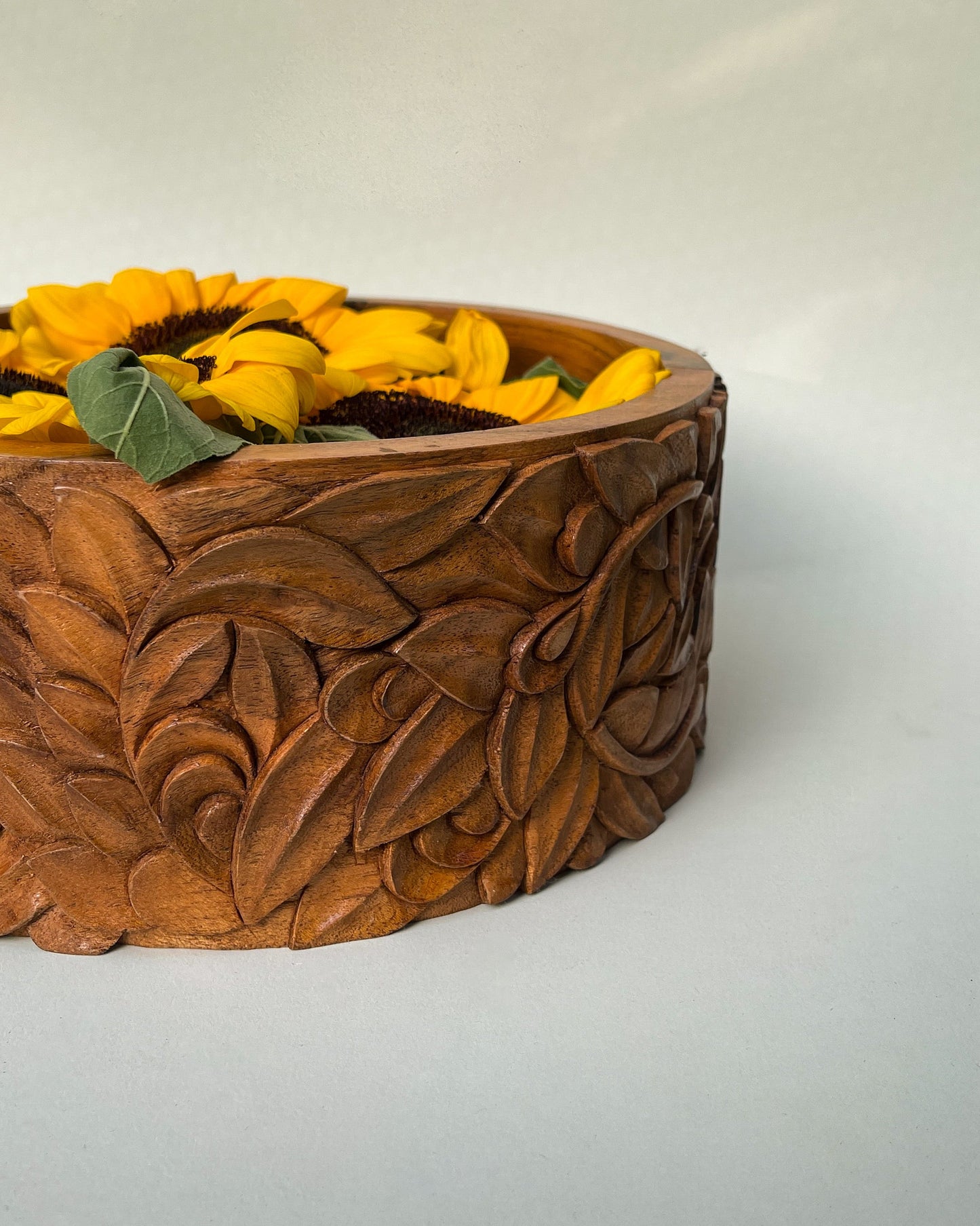 Carved Petal Bowl